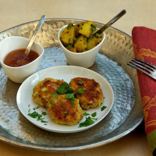 Rezeptbild: Indische Fischküechlein