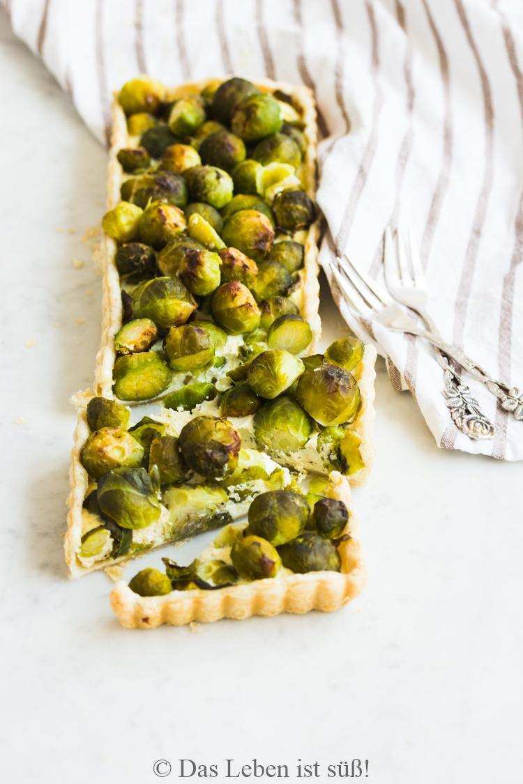 Rezeptbild: Rosenkohltarte
