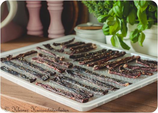 Rezeptbild: Beef Jerky aus dem Dörrautomaten