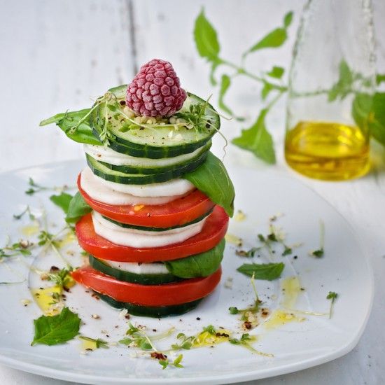 Rezeptbild: Gemüsetürmchen