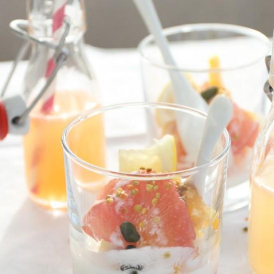 Rezeptbild: Zitrusfrüchte-Verrines