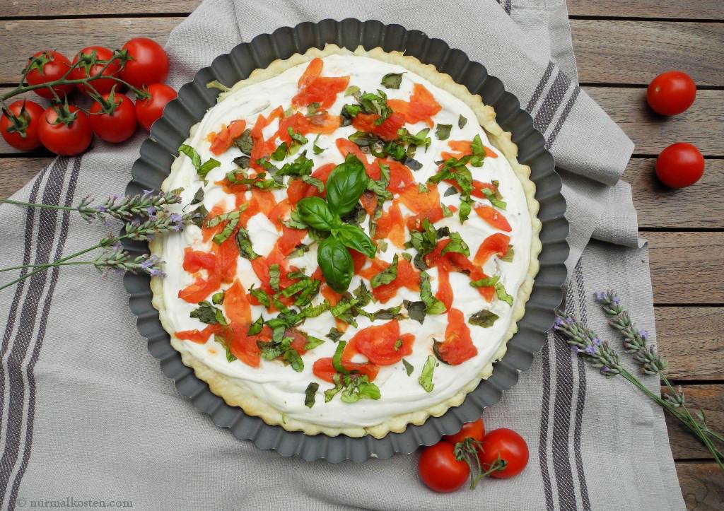 Rezeptbild: tomaten ricotta tarte
