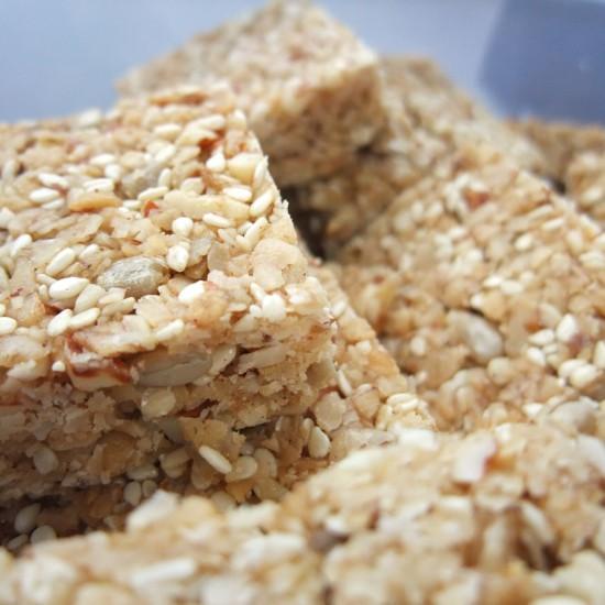 Rezeptbild: Gesunde Müsliriegel selbstgemacht