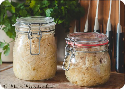 Rezeptbild: Sauerkraut im Glas