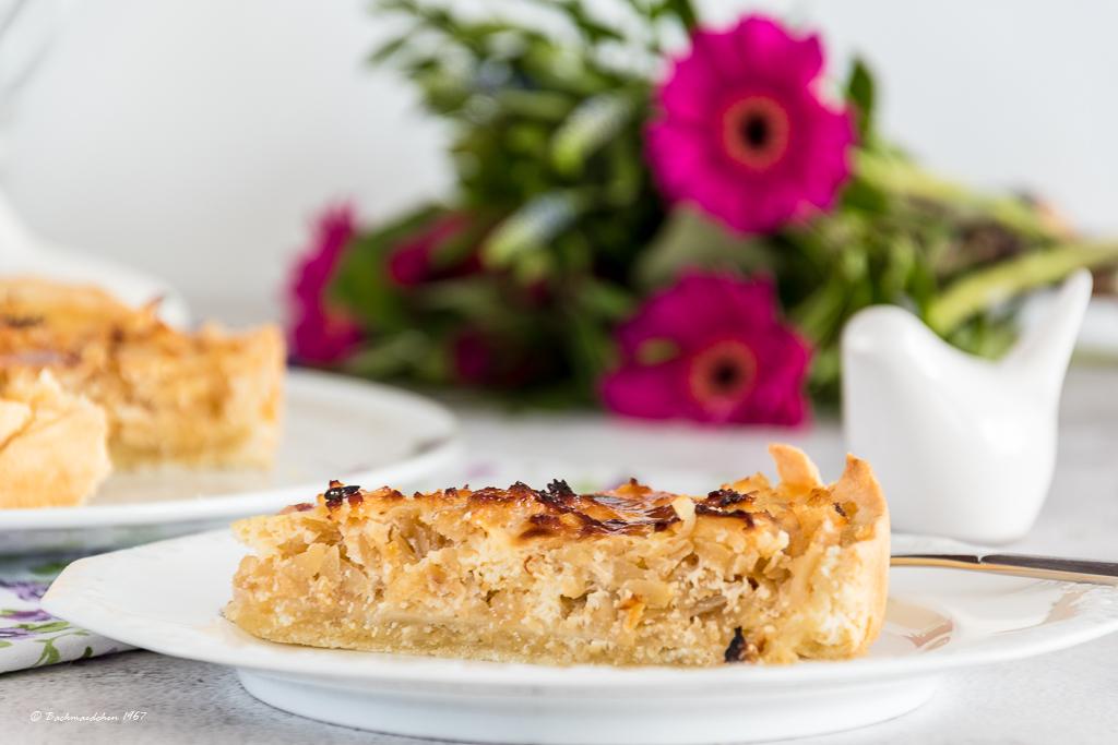 Rezeptbild: Schweizer Apfel-Wähe mit Joghurtguss