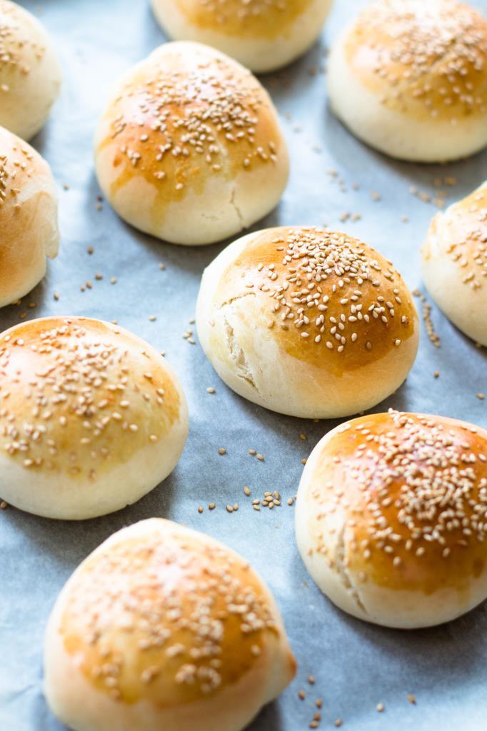 Rezeptbild: DIE BESTEN HAMBURGERBRÖTCHEN