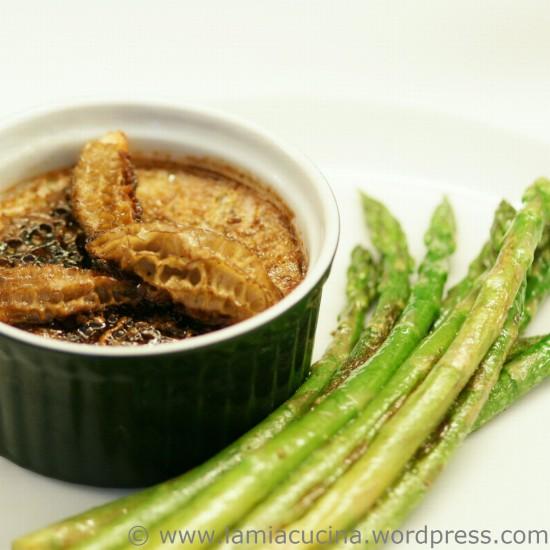 Rezeptbild: Gebrannte Creme mit Morcheln