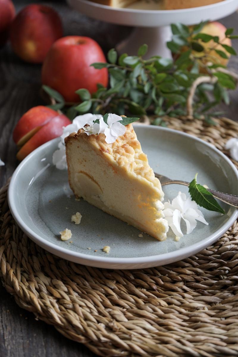 Rezeptbild: Apfel-Streuselkäsekuchen