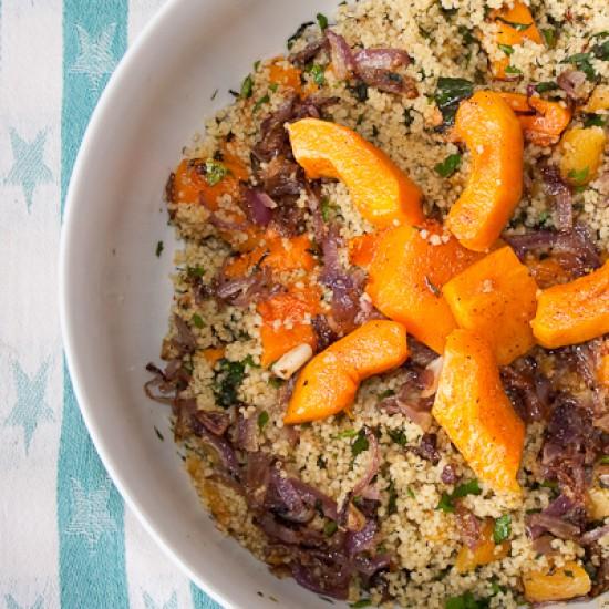 Rezeptbild: Kuskus mit Kürbis und Aprikose