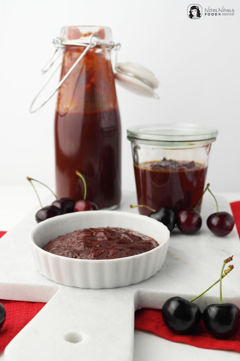 Rezeptbild: Kirsch-BBQ-Ketchup mit Balsamico