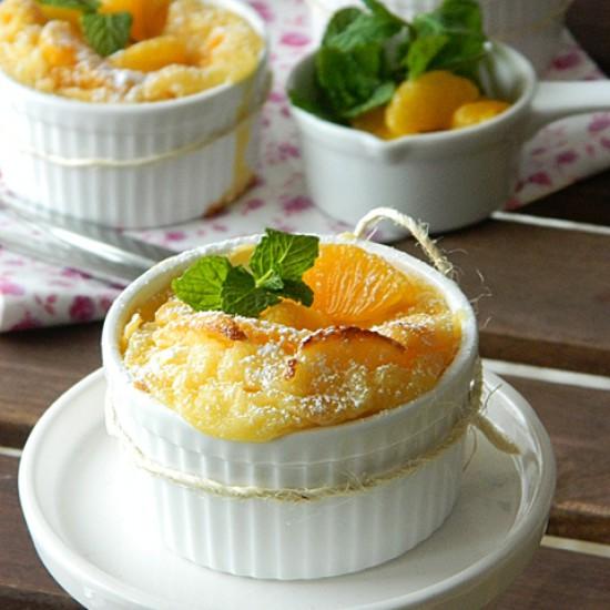 Rezeptbild: Clafoutis mit Mandarinen