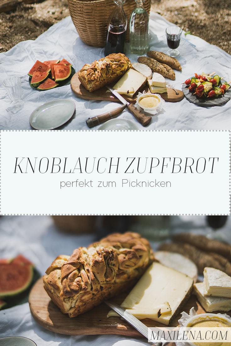 Rezeptbild: Kräuter Zupfbrot mit Knoblauch
