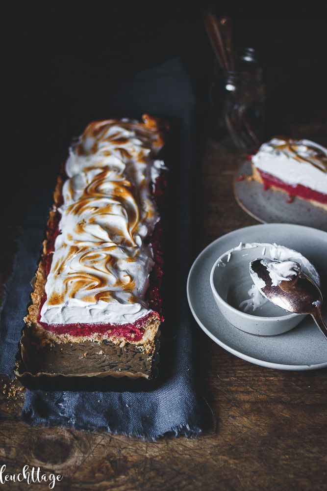 Rezeptbild: Himbeer-Curd Tarte