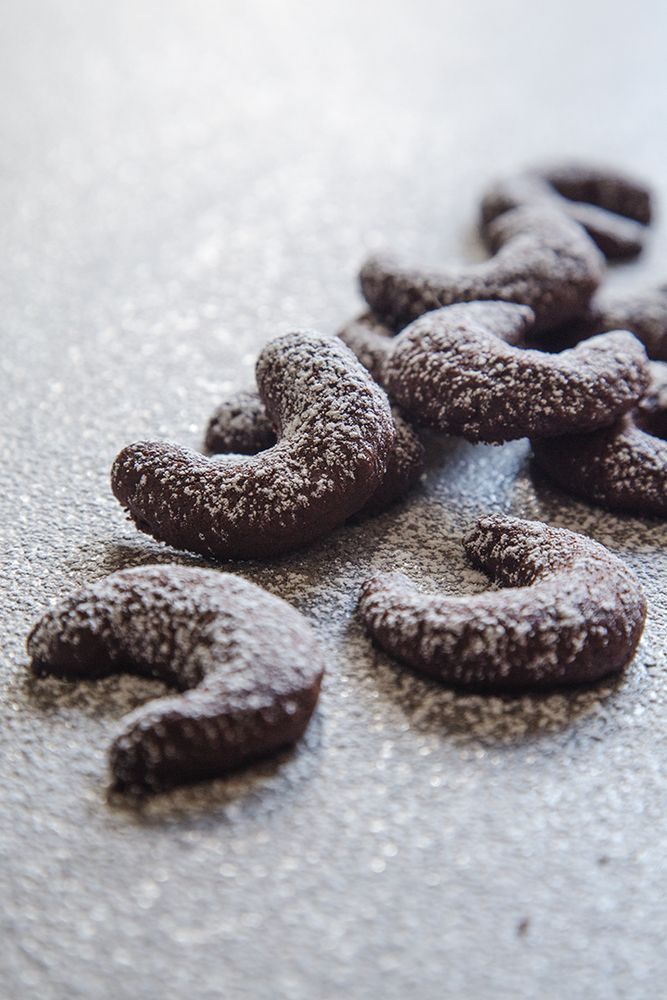 Rezeptbild: Schoko-Galgant-Kipferl