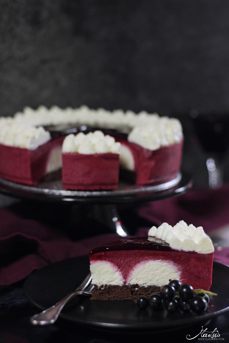 Rezeptbild: Samtige Johannisbeer-Mascarpone Torte