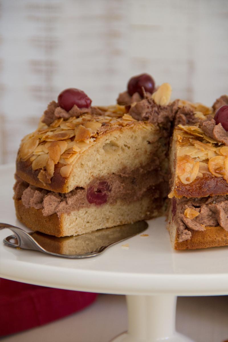 Rezeptbild: Bienenstich Schwarzwälder Art