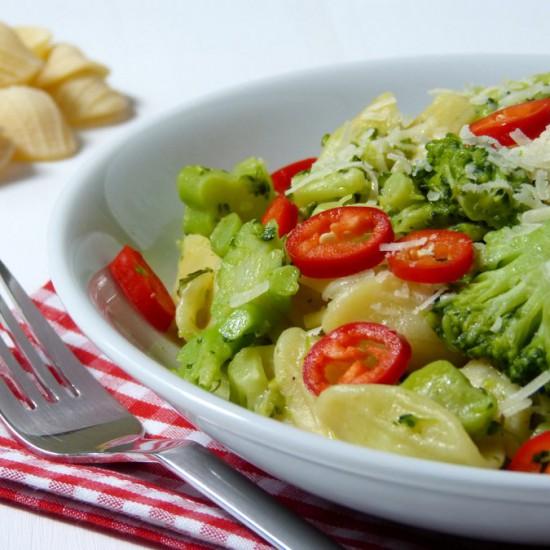 Rezeptbild: Orecchiette alla pugliese