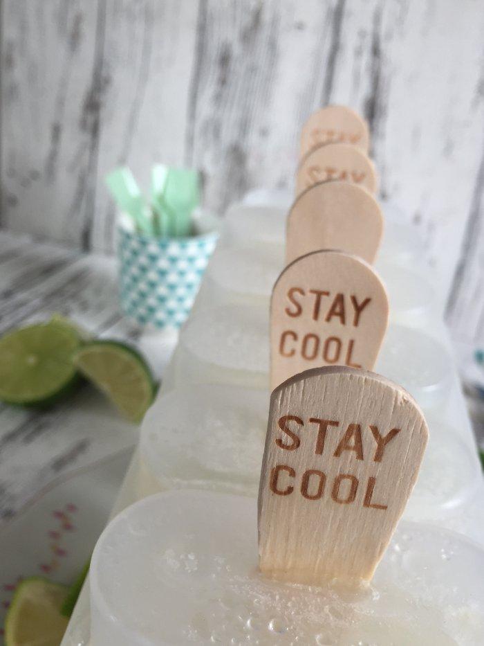 Rezeptbild: Gin-Limetten-Eis