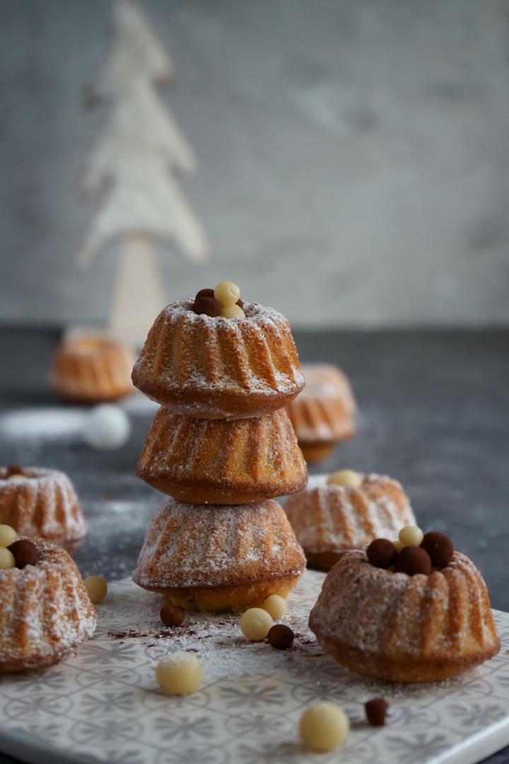 Rezeptbild: Mini Marzipan Gugelhupf – einfach & schnell