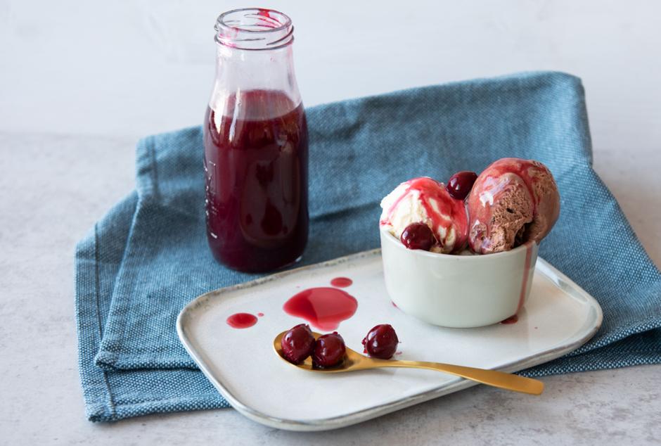Rezeptbild: Schnelle Kirschsauce