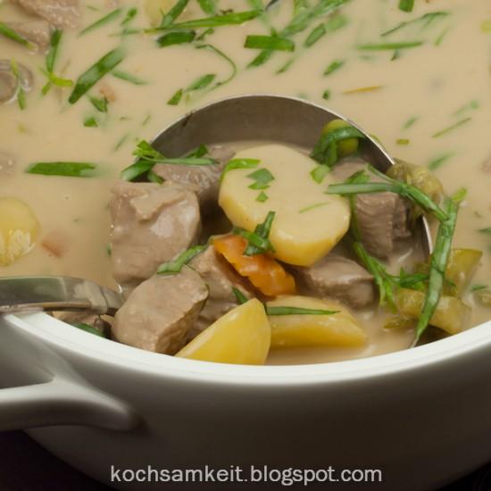 Rezeptbild: Kalbsblankett