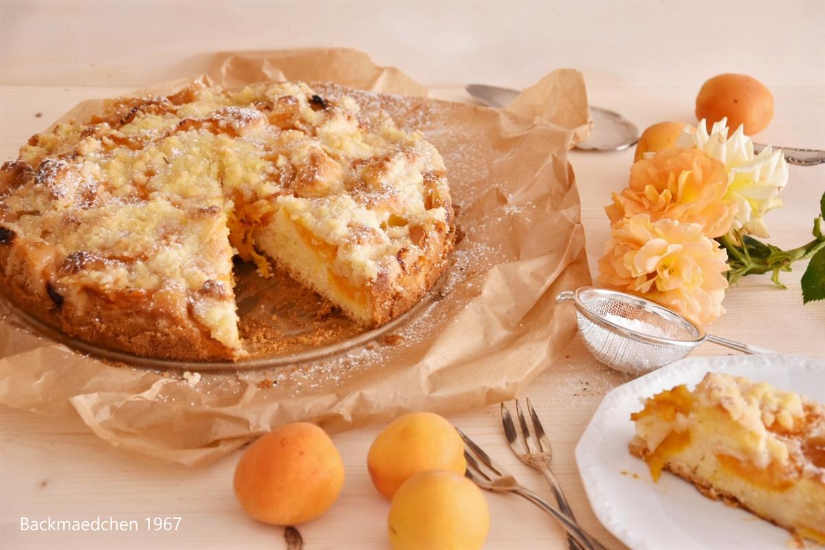 Rezeptbild: Aprikosen-Streuselkuchen