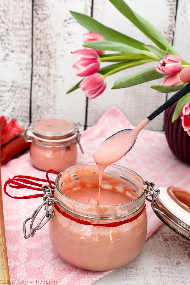 Rezeptbild: Rhabarbercurd selber machen