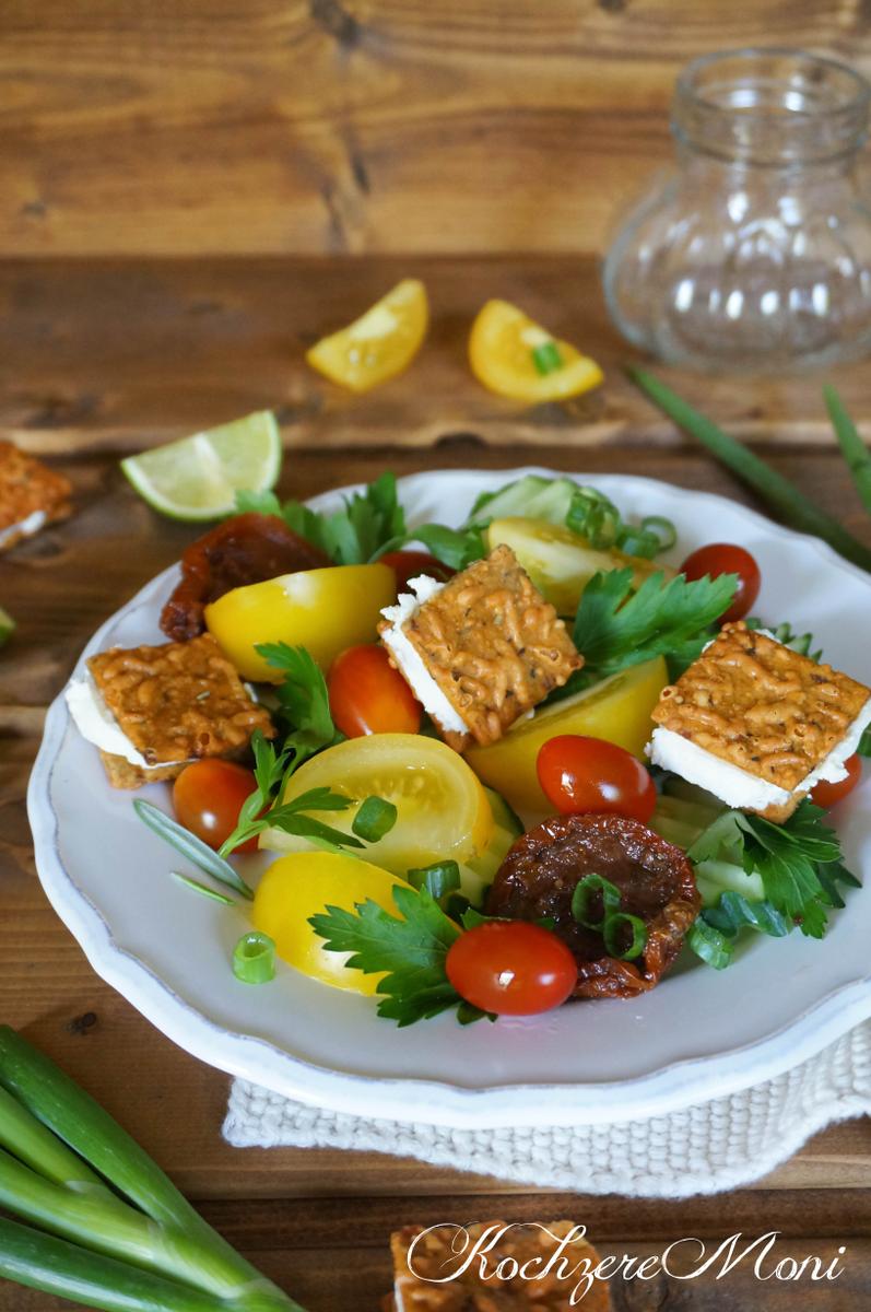 Rezeptbild: Tomaten Petersilie Salat