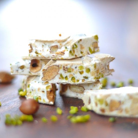 Rezeptbild: Nougat fast wie aus Montélimar