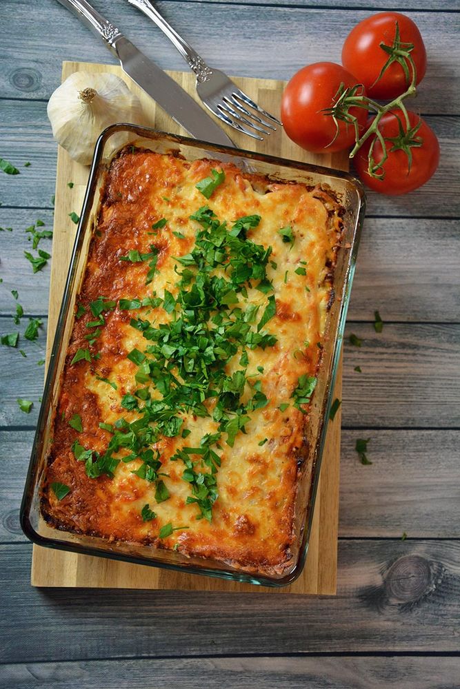 Rezeptbild: Kartoffelauflauf mit Hackfleisch