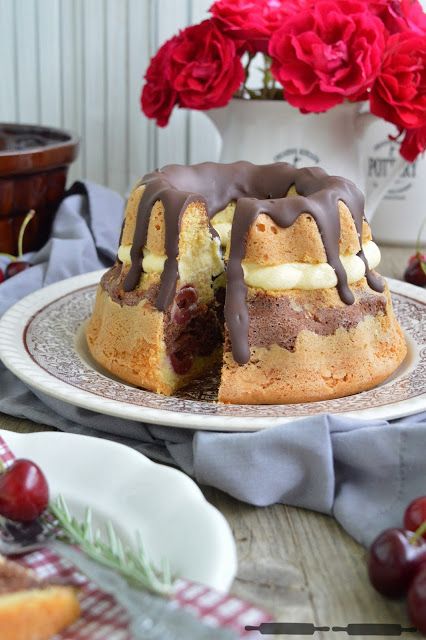 Rezeptbild: Donauwellen Gugelhupf 