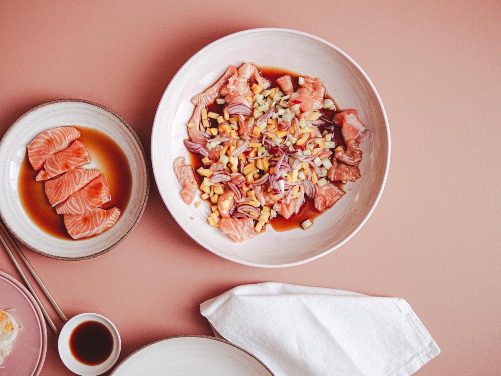 Rezeptbild: Thai Style Lachs Ceviche