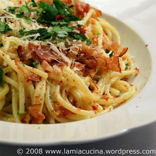 Rezeptbild: Spaghetti alla carbonara