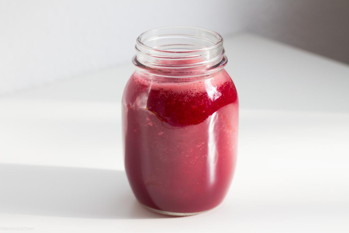 Rezeptbild: Rote Beete Smoothie