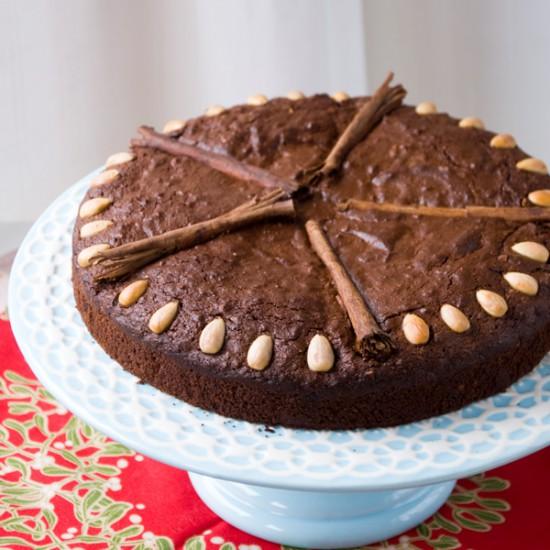 Rezeptbild: Schokoladen-Dattel Kuchen