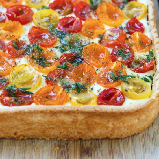 Rezeptbild: Tomaten-Tarte
