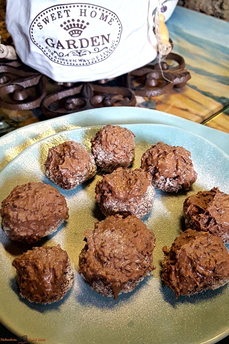 Rezeptbild: Bananen-Haferflockenkugeln