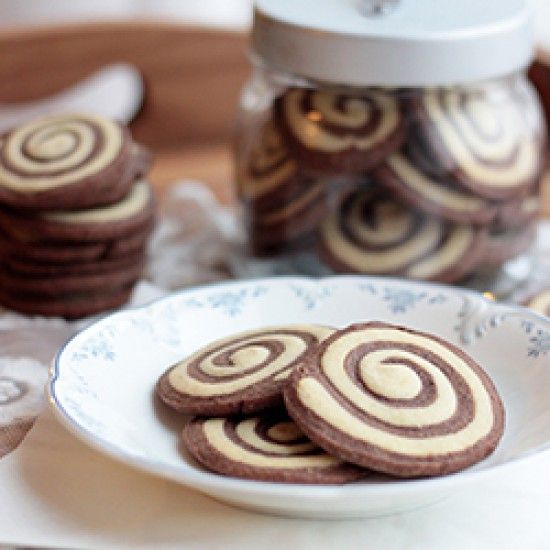 Rezeptbild: Schwarz-Weiß-Gebäck