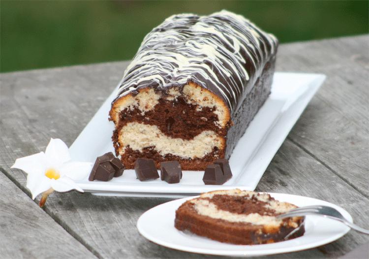 Rezeptbild: Nuss Schoko Kuchen
