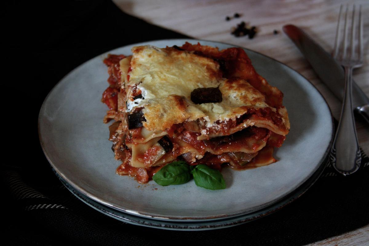 Rezeptbild: Vegetarische Ratatouille-Lasagne