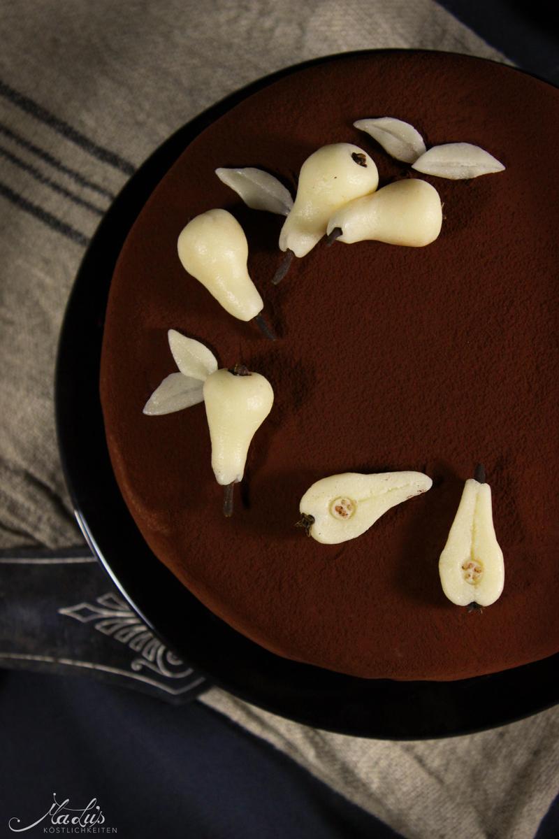 Rezeptbild: Karamell-Birnentorte