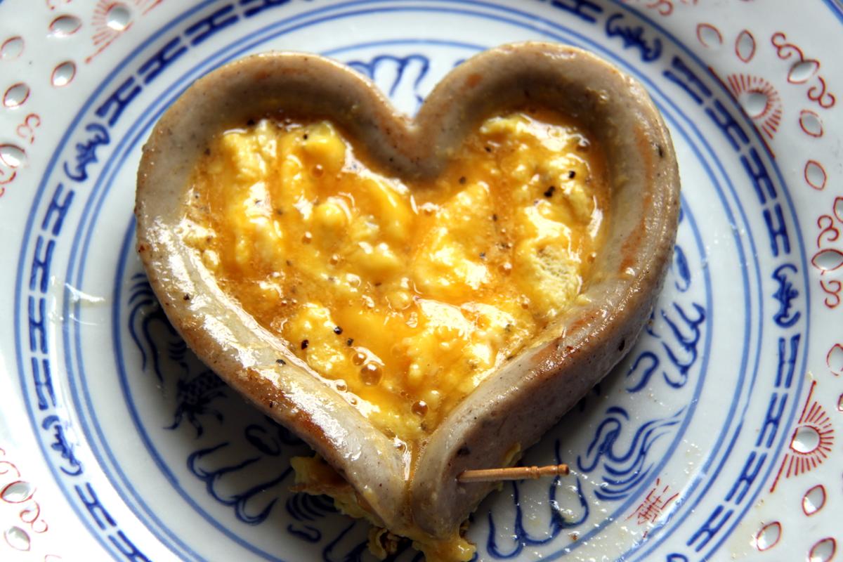Rezeptbild: Liebes-Fruehstueck am Valentinstag