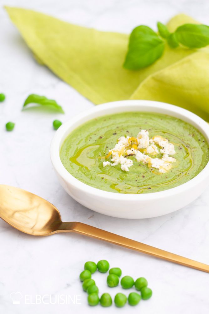 Rezeptbild: Ottolenghis Zucchini-Erbsen-Suppe