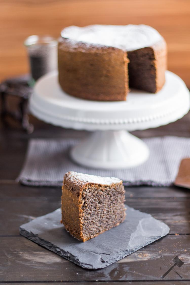 Rezeptbild: Glutenfreie Mohntorte 