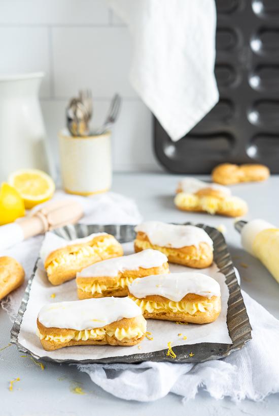 Rezeptbild: Lemoncurd Eclairs 