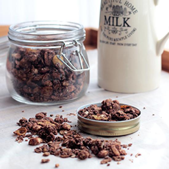 Rezeptbild: Schoko-Knusper-Granola