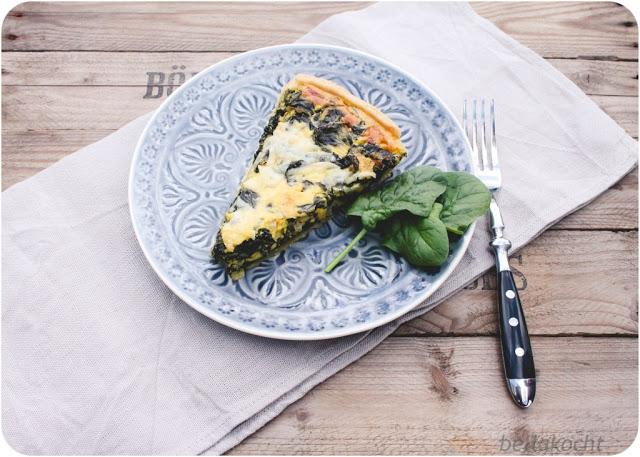 Rezeptbild: Spinat-Käse-Tarte