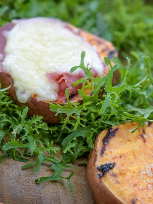 Rezeptbild: Süßkartoffeln vom Grill