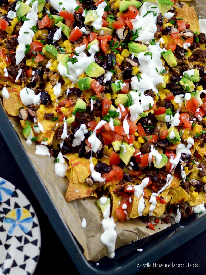 Rezeptbild: Überbackene Nachos Supreme