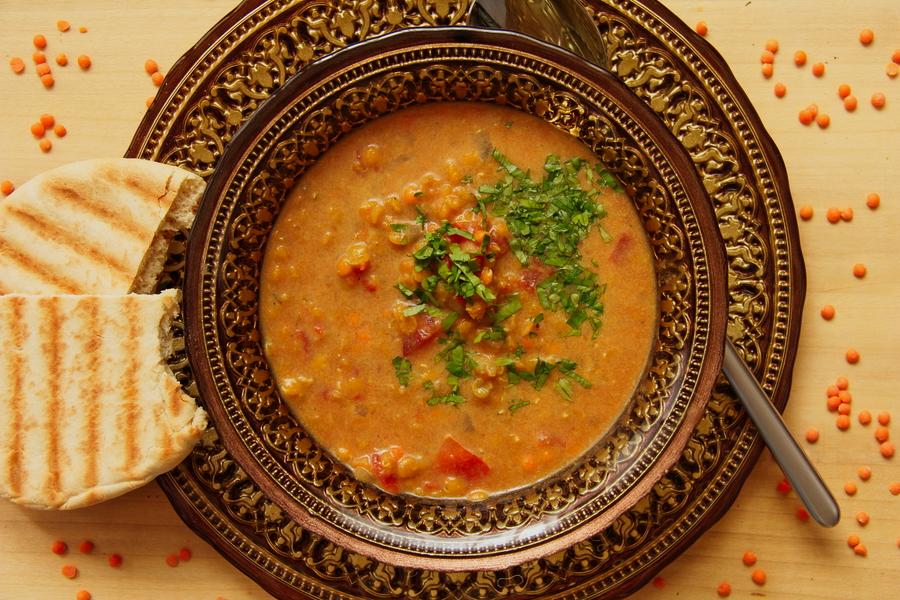 Rezeptbild: Indischer Linseneintopf